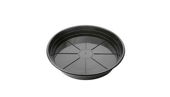 SunPack 6" Premium Saucer Black