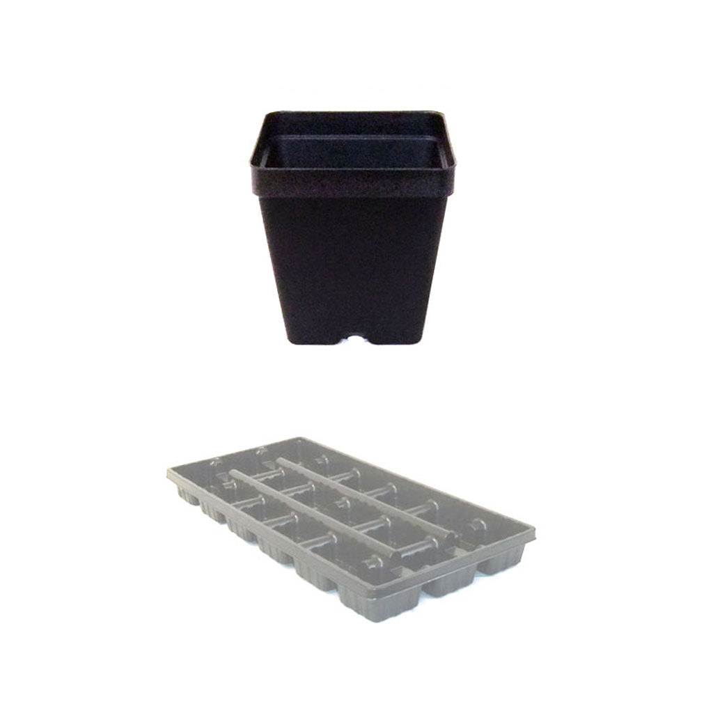 T.O. Plastics 3.5 X 3.5 Square Pot