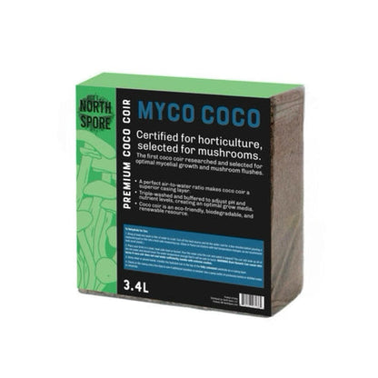 'Myco Coco' Compressed Coco Coir Substrate & Casing Layer 3.4L