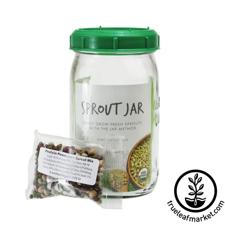 Sprouting Jar Kits Handy Pantry 32oz plastic