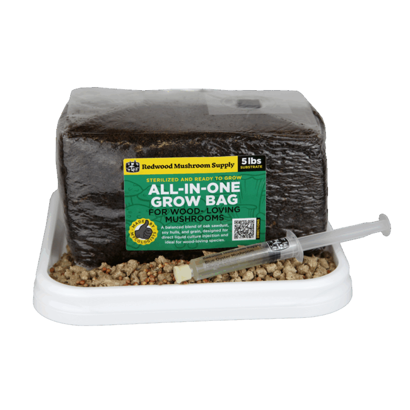 Redwood Mushroom Supply – Wood Lover All-in-One