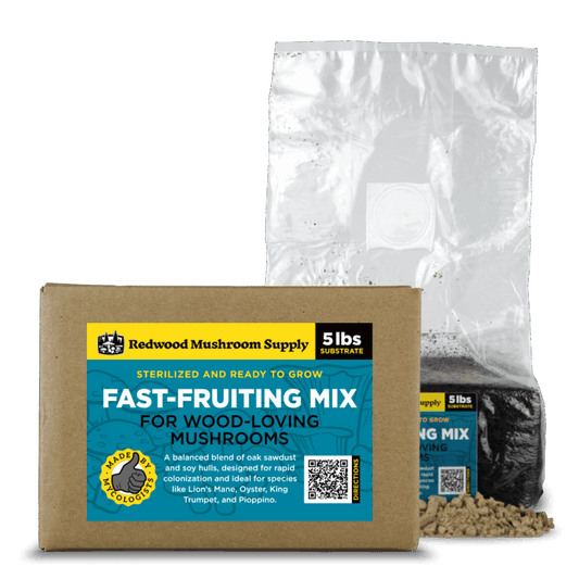 Redwood Mushroom Supply – Fast Fruiting Mix