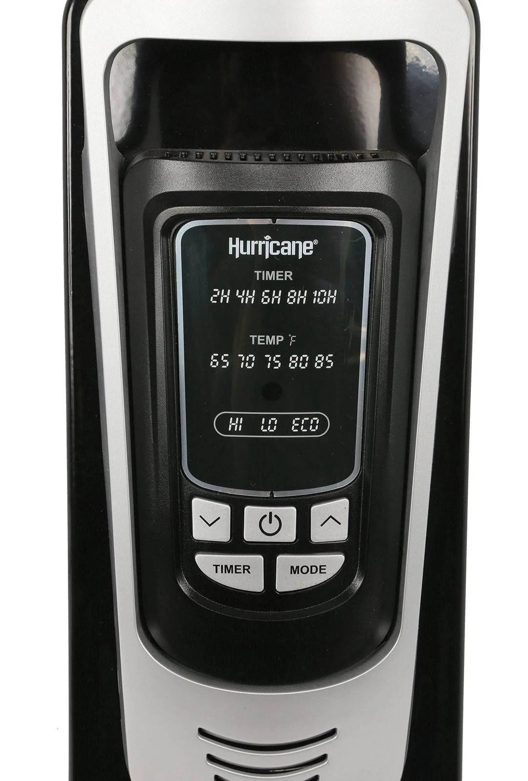 Hurricane Heatwave Oil-Filled Whole Room Radiant Heater with Digital Display and Remote - 1500W