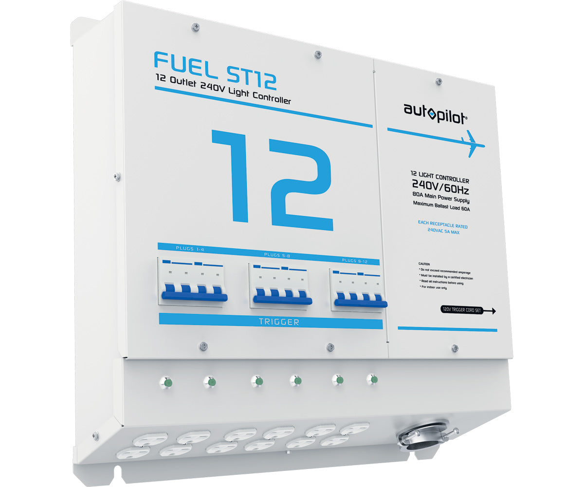 FUEL ST12 Light Controller - 12 Outlet, 240v w/Sin