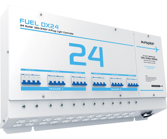 FUEL DX24 - 24 outlet, X-Plugs (120/240v) w/Dual T