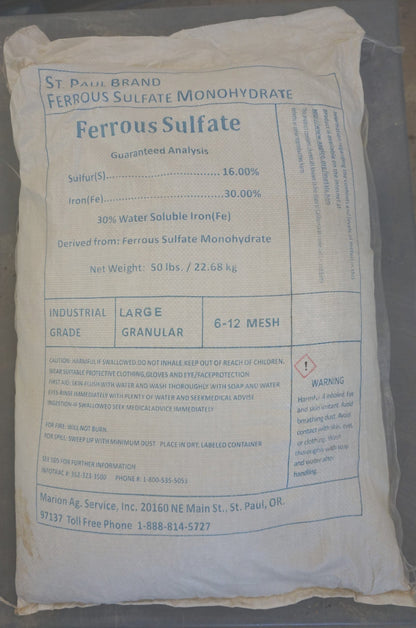 Iron Sulfate - Ferrous Sulfate