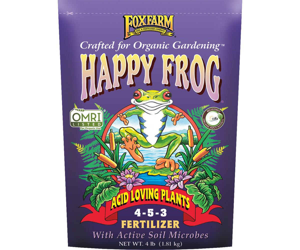 Happy Frog Acid Loving Dry Fertilizer 4 lb bag