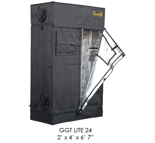 Gorilla Grow Tent 2'x4' LITE LINE (No Extension Kit)