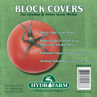4" Rockwool Block Cover, pack of 40