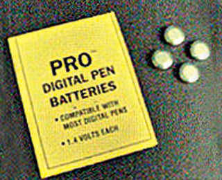 Batteries for pH/TDS pen, 1.4v, pack of 4