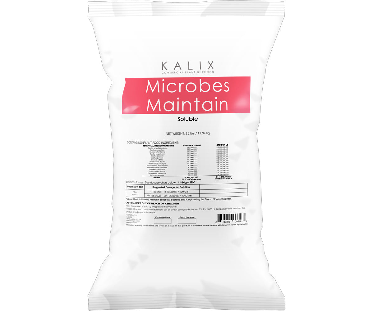Kalix Microbes Maintain 25 lb *Soluble
