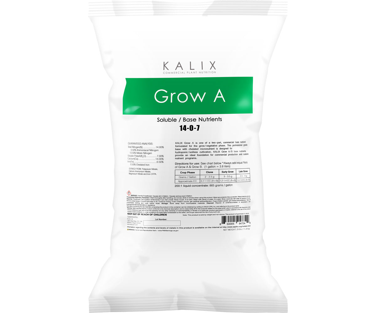 Kalix Grow A Soluble 25 lb