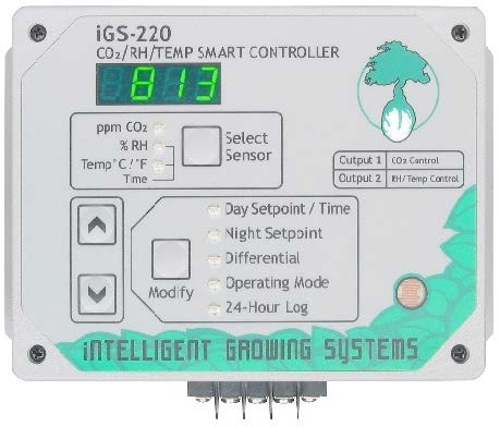 CO2/RH/Temperature Smart Controller