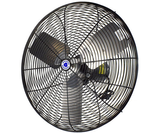 20" Oscillating Circulation Fan, Black OSHA Guards