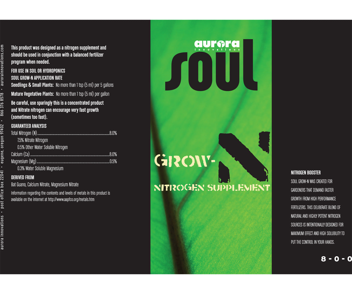 Soul Grow-N 15 Gal