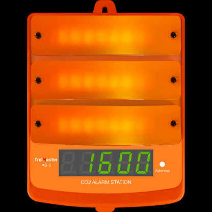 CO2 Alarm Station (Amber light)（AS-3）