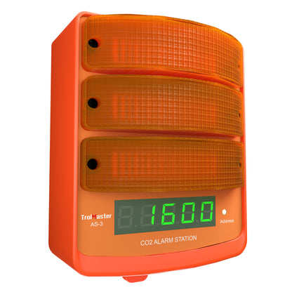 CO2 Alarm Station (Amber light)（AS-3）