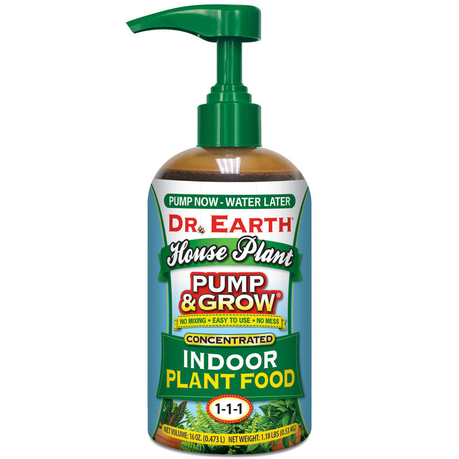 indoor plant fertilizers Dr. Earth Pump & Grow House Plant Indoor Plant Food – Moonlight Garden Supply