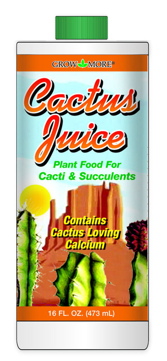 Grow More Cactus Juice Plant Food Fertilizer 1-7-6 ---16 oz