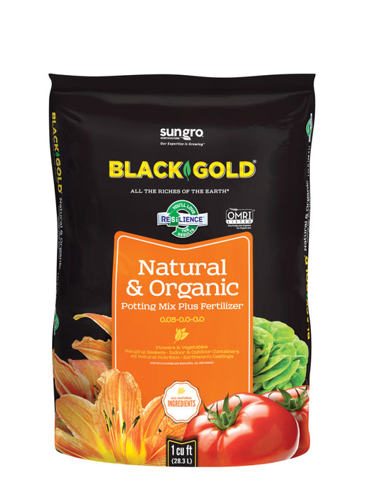 Black Gold Natural & Organic Potting Soil 0.05-0.0-0.0 1cf